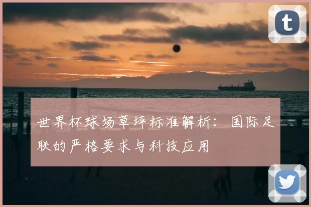 世界杯球场草坪标准解析:国际足联的严格要求与科技应用